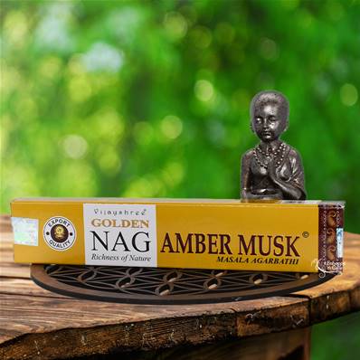 Encens Golden Nag Ambre Musk