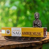 Encens Golden Nag Ambre Musk