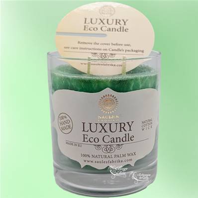 Bougie Parfumée Eco Candle 30h - Jasmin Thé Vert